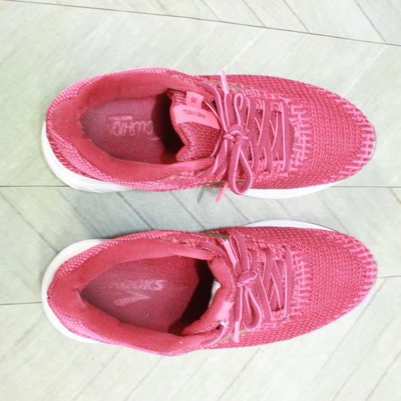 Brooks Revel 3 Red Mesh Lace Up Low Top Sneaker Running Shoes Size 8.5 - Picture 9 of 9